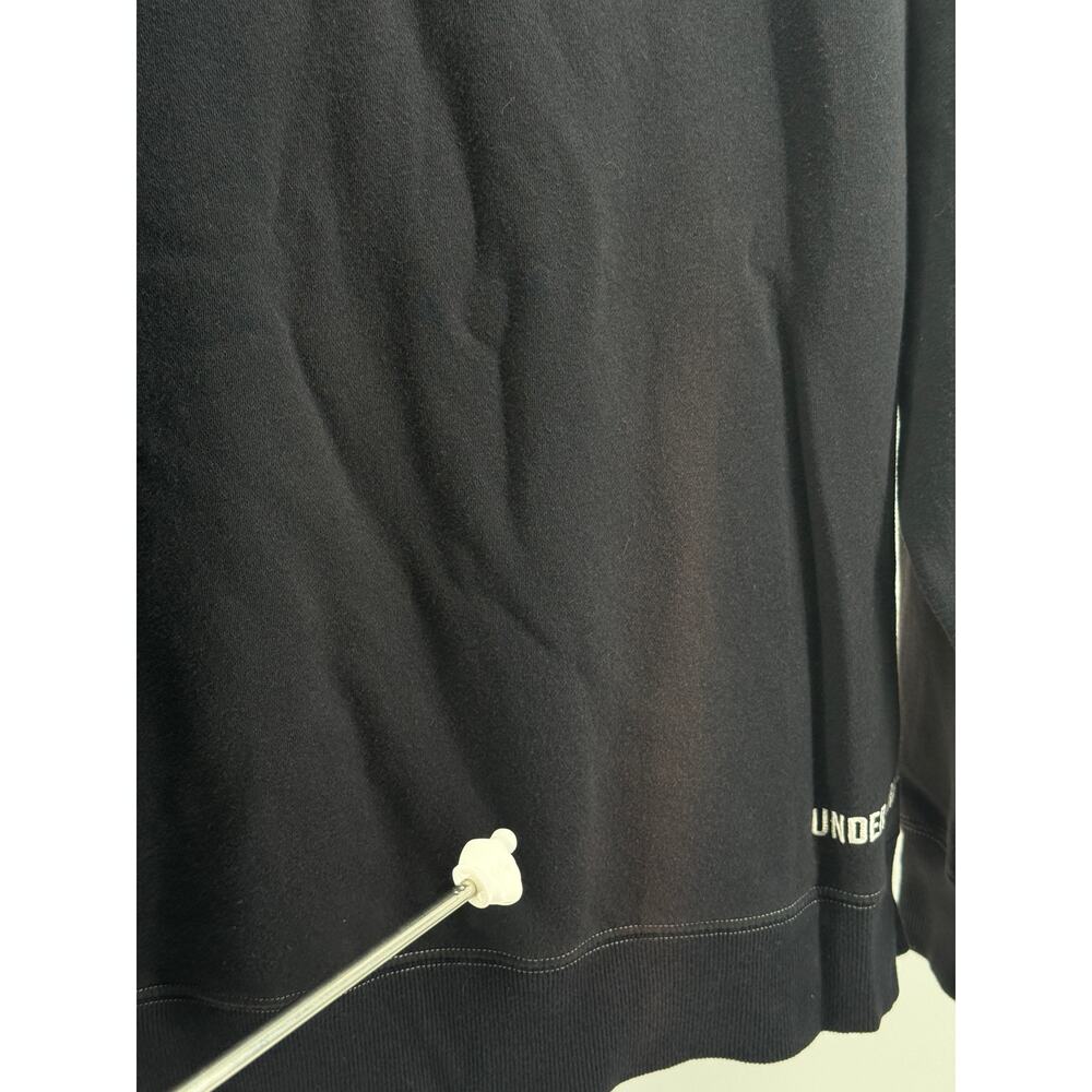 Under Armour Zip Hoodie Sweatshirt Fleece Athletic Black READ Size XL - Picture 8 of 11